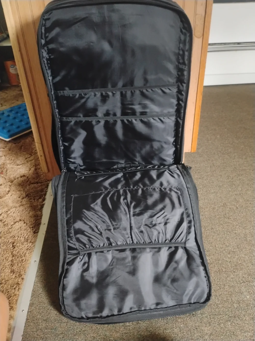 Men's Black Rapsoda Golf Performance Backpack